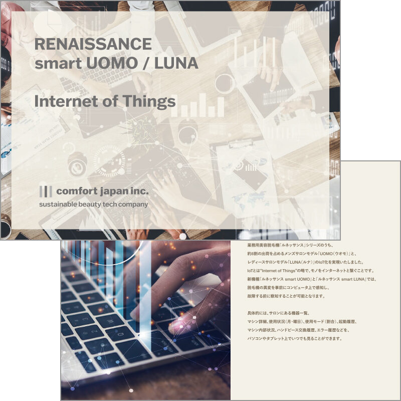 UOMO/LUNA「IoT化」資料